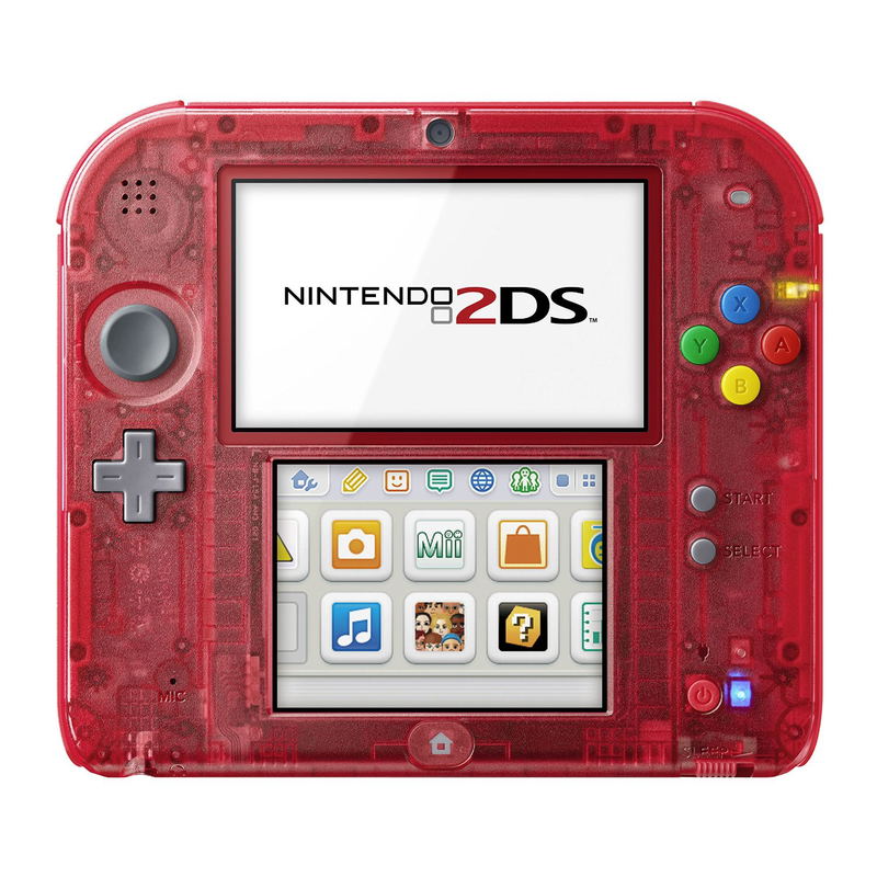 Nintendo 2DS [Pocket Monster Red Limited Pack] image 2