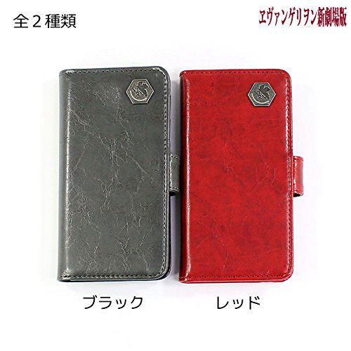 Rebuild of Evangelion Generalized Book Type Smartphone Case: M Red image 4