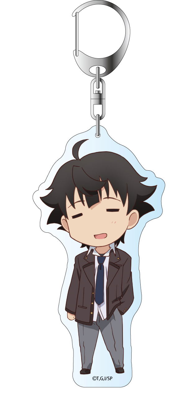 I Was Abducted by an Elite All-Girls School as a Sample Commoner Deka Key Chain: Kagurazaka Kimito image 1