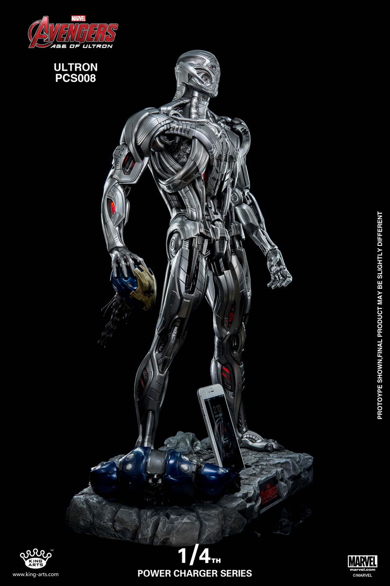 King Arts Avengers Age of Ultron 1/4 Power Charger Series: Ultron image 2
