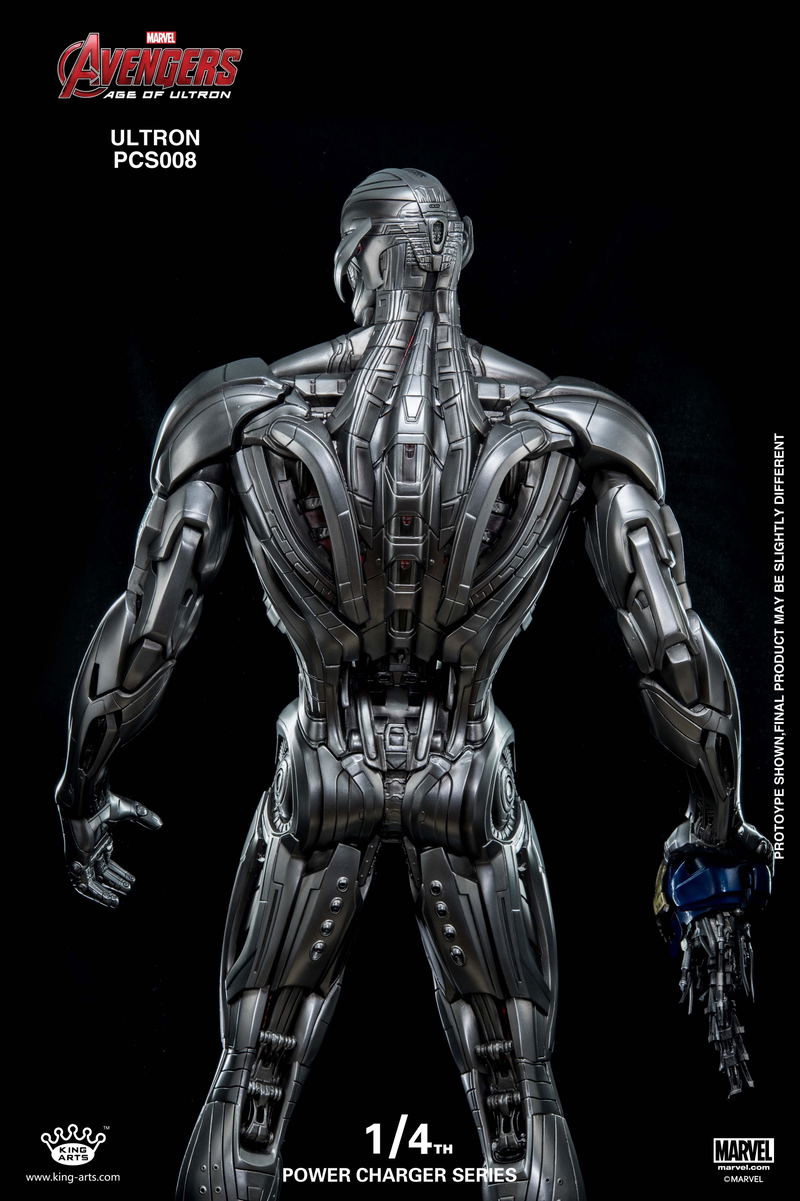 King Arts Avengers Age of Ultron 1/4 Power Charger Series: Ultron image 5
