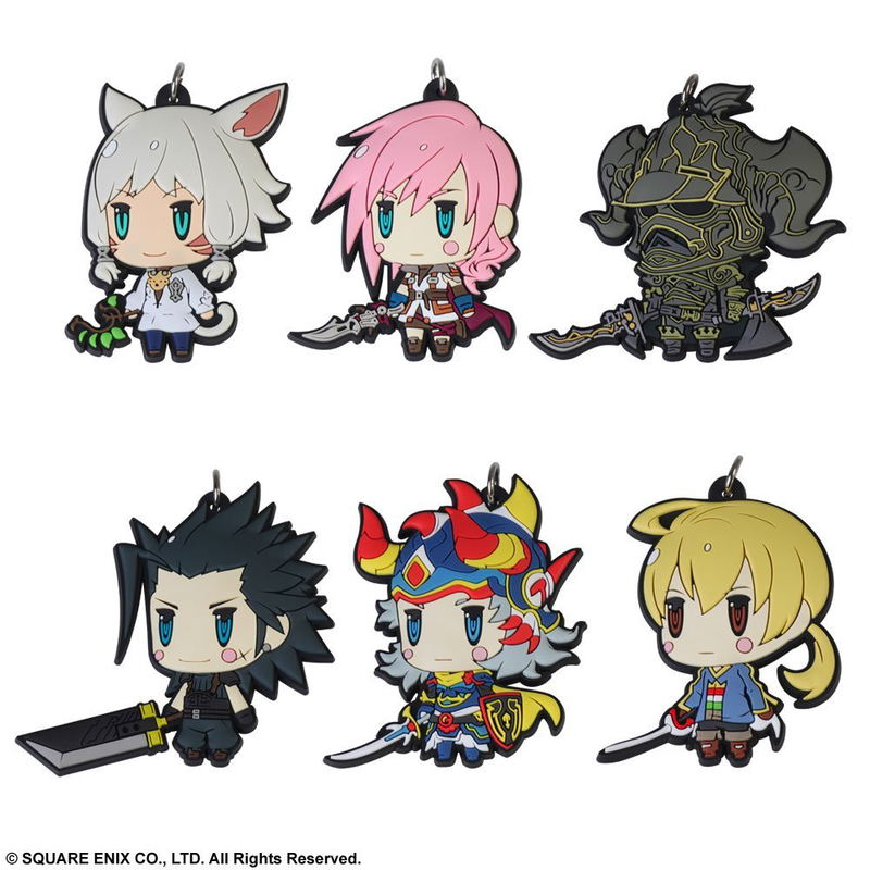 Final Fantasy Trading Rubber Strap Vol. 6 (Set of 6 pieces) image 1