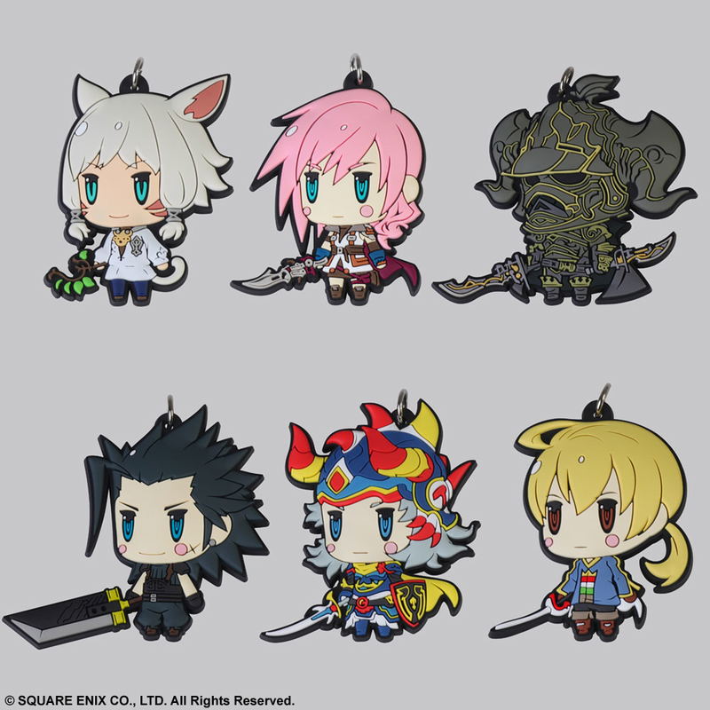Final Fantasy Trading Rubber Strap Vol. 6 (Set of 6 pieces) image 2