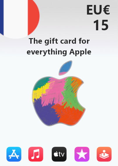 Apple Gift Card 15 EUR | France Account <span class="ext ext_digital">digital</span> image 1