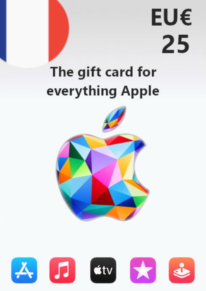 Apple Gift Card 25 EUR | France Account <span class="ext ext_digital">digital</span> image 1