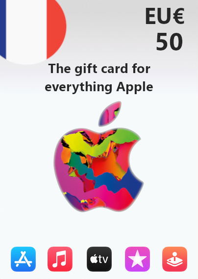 Apple Gift Card 50 EUR | France Account <span class="ext ext_digital">digital</span> image 1