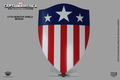 King Arts 1/1 Movie Props Series Captain America The Winter Soldier: Triangle Shield (Pedestal Style) thumbnail 1