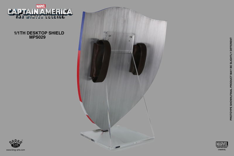 King Arts 1/1 Movie Props Series Captain America The Winter Soldier: Triangle Shield (Pedestal Style) image 4