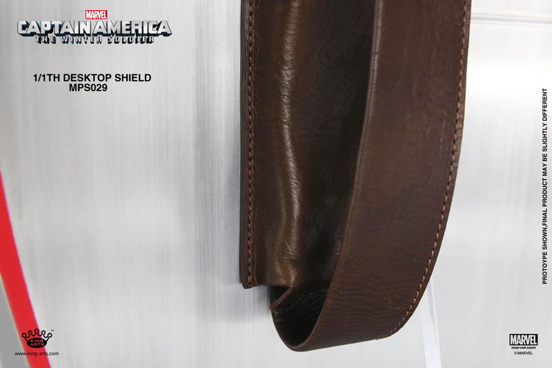 King Arts 1/1 Movie Props Series Captain America The Winter Soldier: Triangle Shield (Pedestal Style) image 8