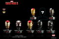 King Arts Iron Man 1/5 Deluxe Helmet Series 1 (Set of 8 pieces) thumbnail 1