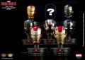 King Arts Iron Man 1/5 Deluxe Helmet Series 1 (Set of 8 pieces) thumbnail 8
