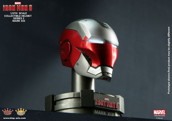 iron man 2 deluxe helmet Killerbody MK2 The Iron Man Helmet features three modes with exciting mission phrases King Arts Iron Man 1/5
