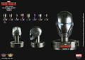 King Arts Iron Man 1/5 Deluxe Helmet Series 2 (Set of 8 pieces) thumbnail 3