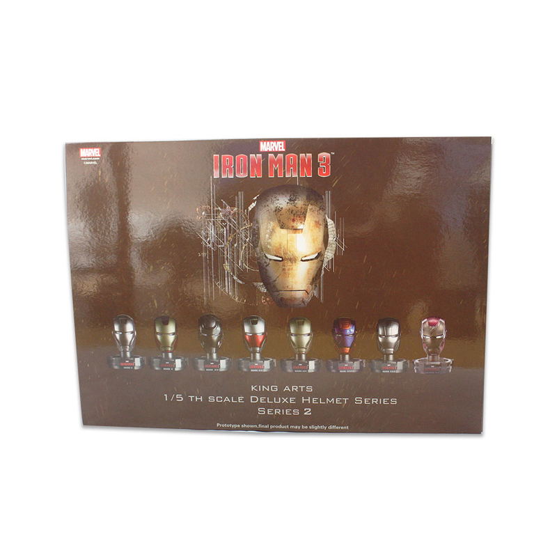 King Arts Iron Man 1/5 Deluxe Helmet Series 2 (Set of 8 pieces) image 19