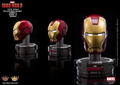 King Arts Iron Man 3 1/5 Deluxe Helmet Series 5 (Set of 8 pieces) thumbnail 2