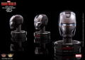 King Arts Iron Man 3 1/5 Deluxe Helmet Series 5 (Set of 8 pieces) thumbnail 4