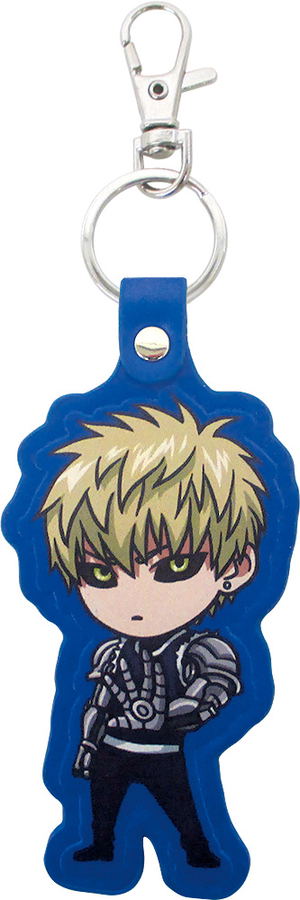 One-Punch Man Leather Key Ring: Genos_