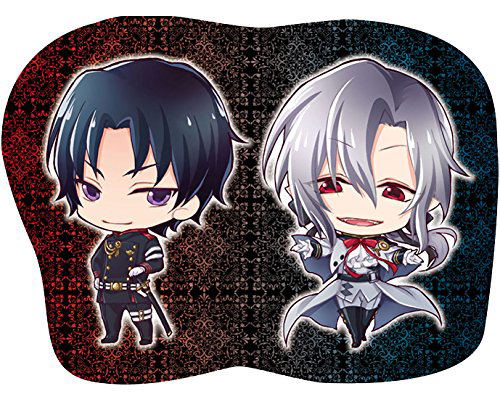 Seraph of the End Diecut Mini Cushion: Guren & Ferid image 1