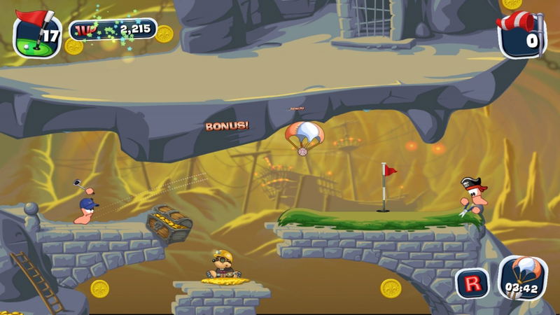 Worms Crazy Golf <span class="ext" style="background-color: #2a475e; color: #FFFFFF;">STEAM</span> <span class="ext ext_digital">digital</span> image 5