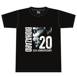 Biohazard 20th Anniversary T-shirt Black (L Size)_