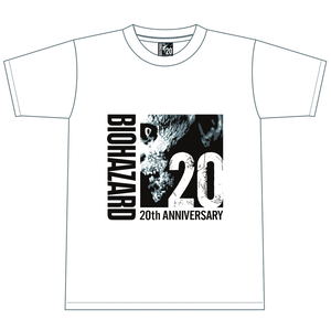 Biohazard 20th Anniversary T-shirt Black (L Size)_