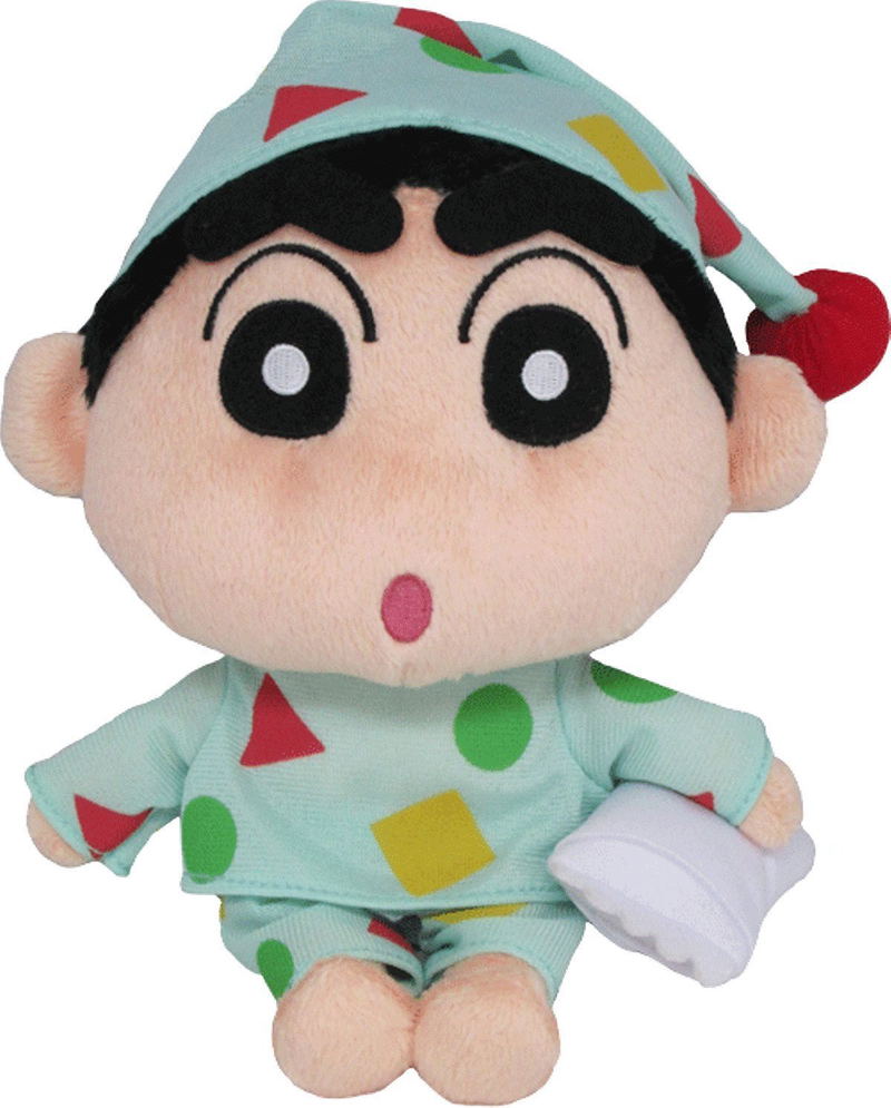 Crayon Shin-chan Plush SN11: Henshin Shin-chan Pajamas Ver. (S Size) (Re-run) image 1