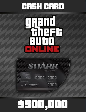 Grand Theft Auto Online: Bull Shark Cash Card_