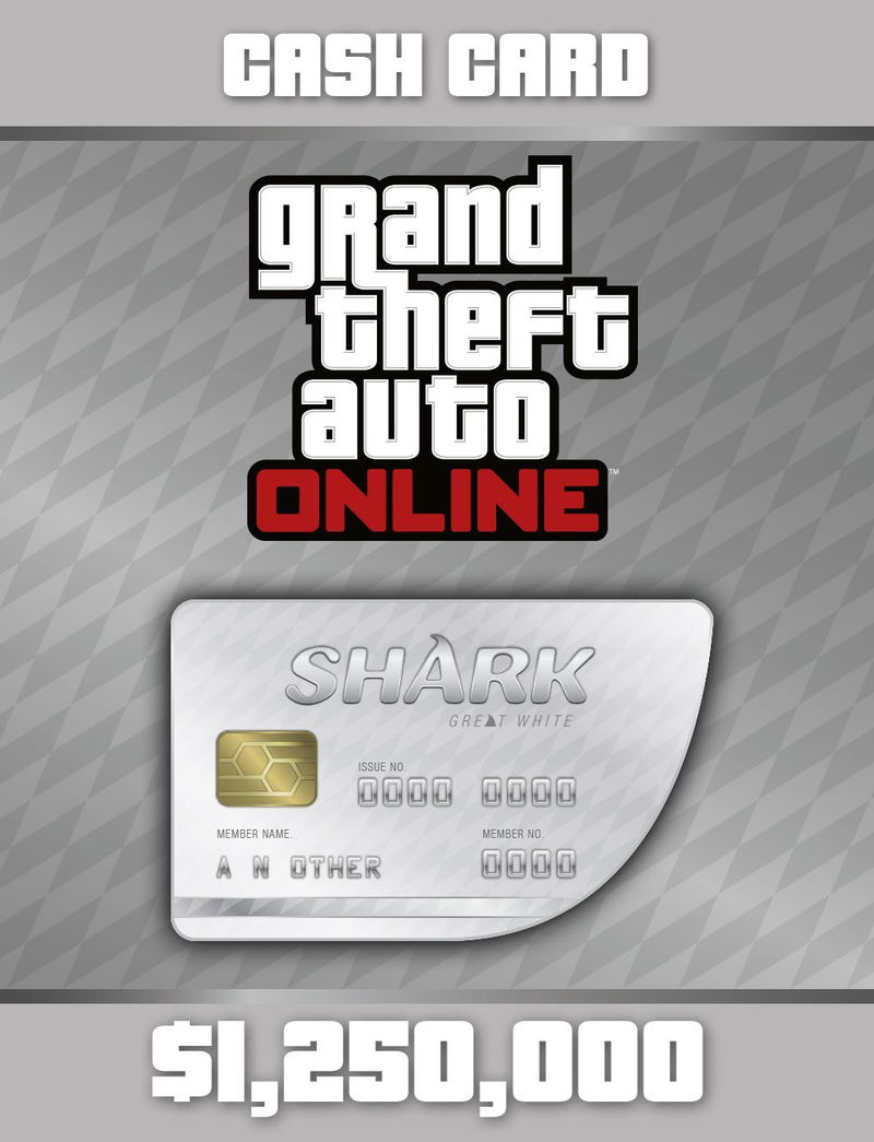 Grand Theft Auto Online: Great White Shark Cash Card <span class="ext ext_digital">digital</span> image 1