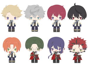 KoedarizeA Acrylic Keychain Ensemble Stars! Vol.1 (Set of 8 pieces)_