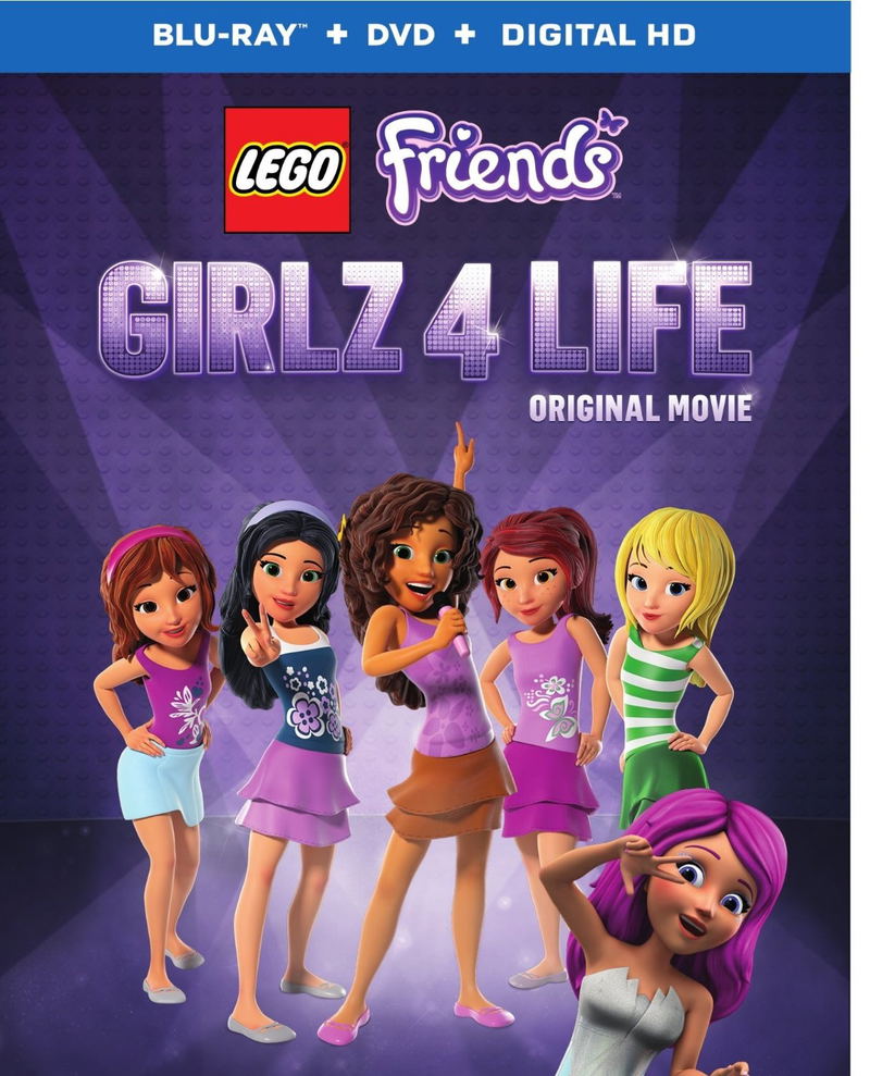LEGO Friends: Girlz Life Original Movie [Blu-ray+DVD+Digital