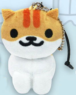 Neko Atsume Mascot with Cleaner: Ver. 2 Shirochatora-san image 1