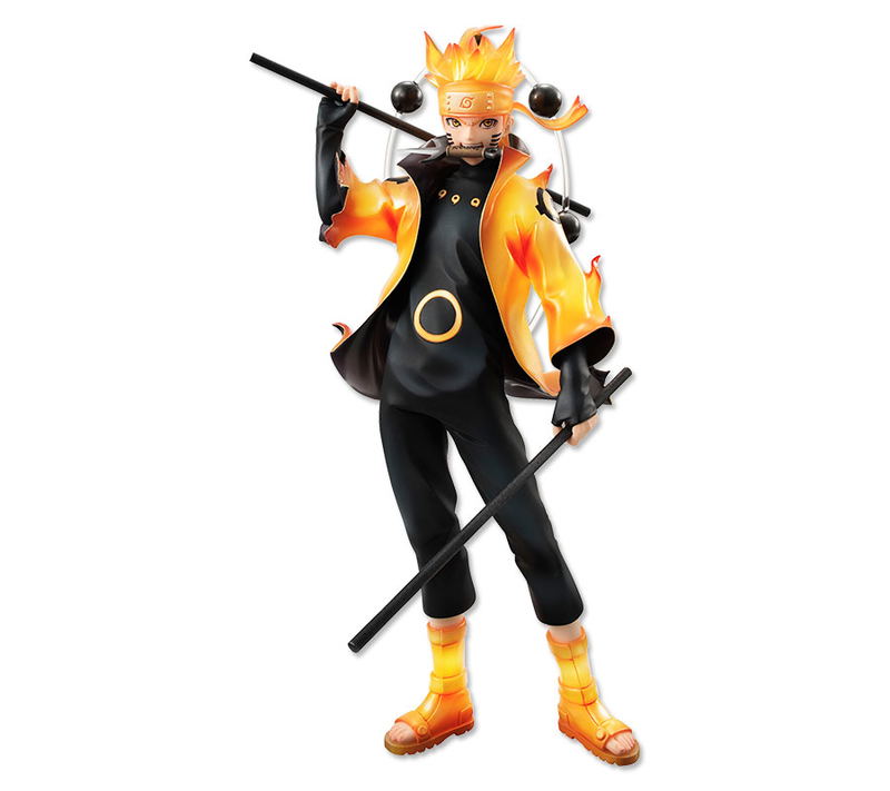 G.E.M. Series Naruto Shippuden 1/8 Scale Pre-Painted Figure: Uzumaki Naruto Rikudou Sennin Mode image 1