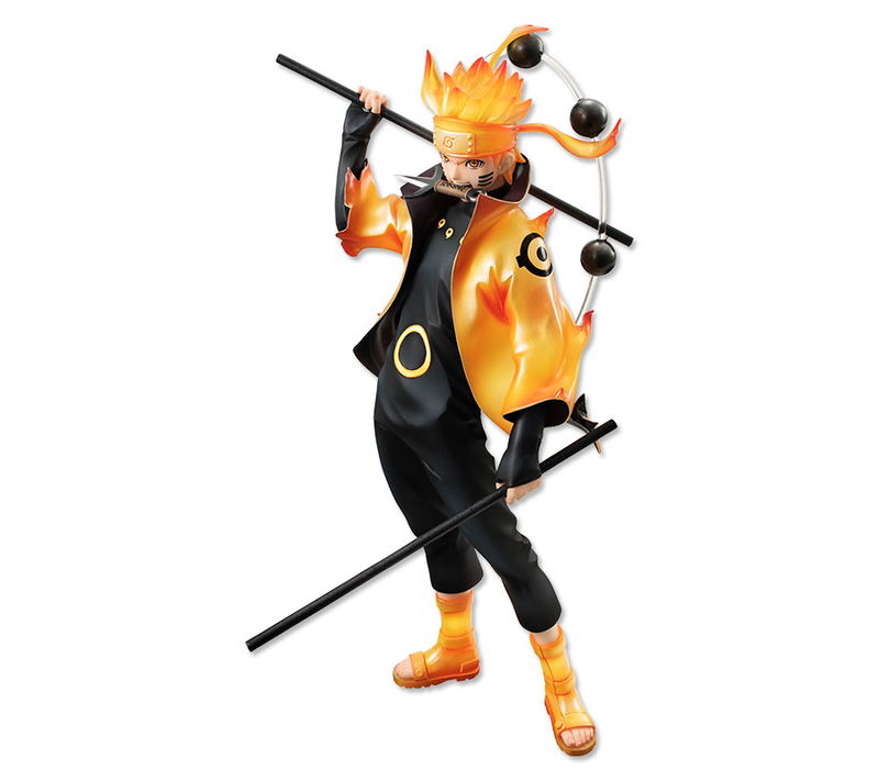 G.E.M. Series Naruto Shippuden 1/8 Scale Pre-Painted Figure: Uzumaki Naruto Rikudou Sennin Mode image 2