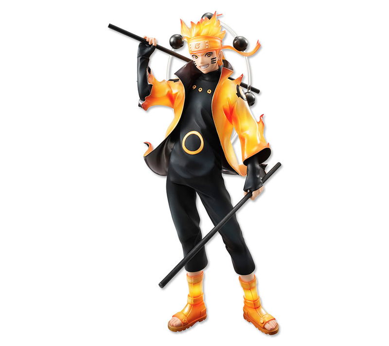 G.E.M. Series Naruto Shippuden 1/8 Scale Pre-Painted Figure: Uzumaki Naruto Rikudou Sennin Mode image 5