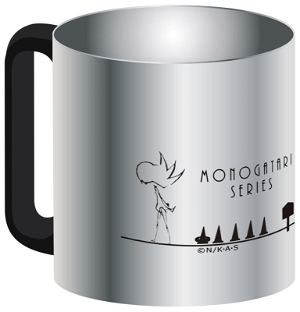 Monogatari Series Stainless Mug Cup 1: Koyomi & Shinobu