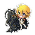 Overlord: The Great Tomb of Nazarick Floor Guardians Acrylic Key Chain (Set of 8 pieces) thumbnail 2