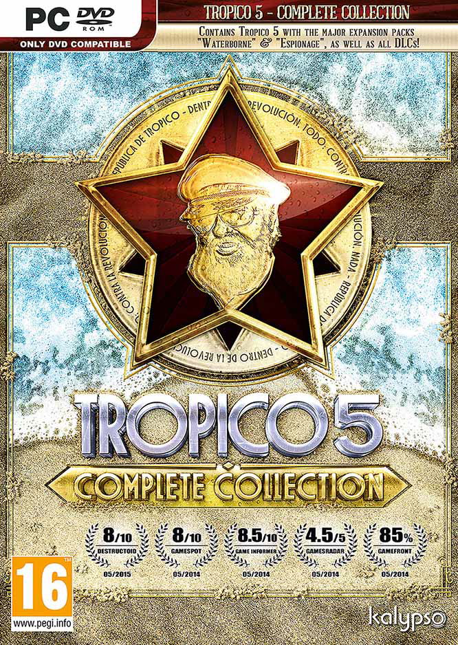 Tropico 5 - Complete Collection (DVD-ROM) — Import Game Deal