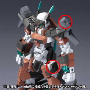 Frame Arms 1/100 Scale Model Kit: RF-Ex10 Vulture Kai_