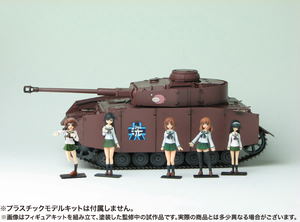 Girls und Panzer 1/35 Scale Resin Kit: Anko Team Figure Set (Re-run)_