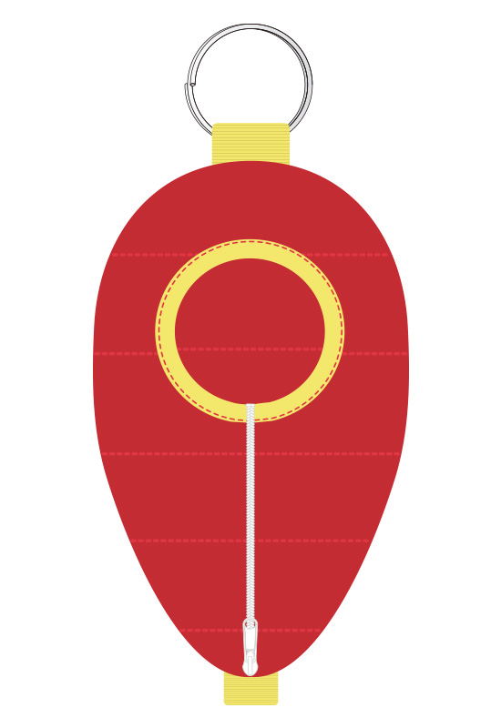 Nendoroid Pouch: Sleeping Bag Red Ver. (Re-run) image 1
