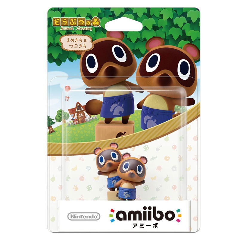 amiibo Animal Crossing Series Figure (Mamekichi and Tsubukichi) image 1