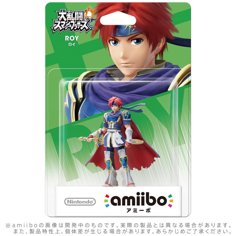 amiibo Super Smash Bros. Series Figure (Roy) image 1