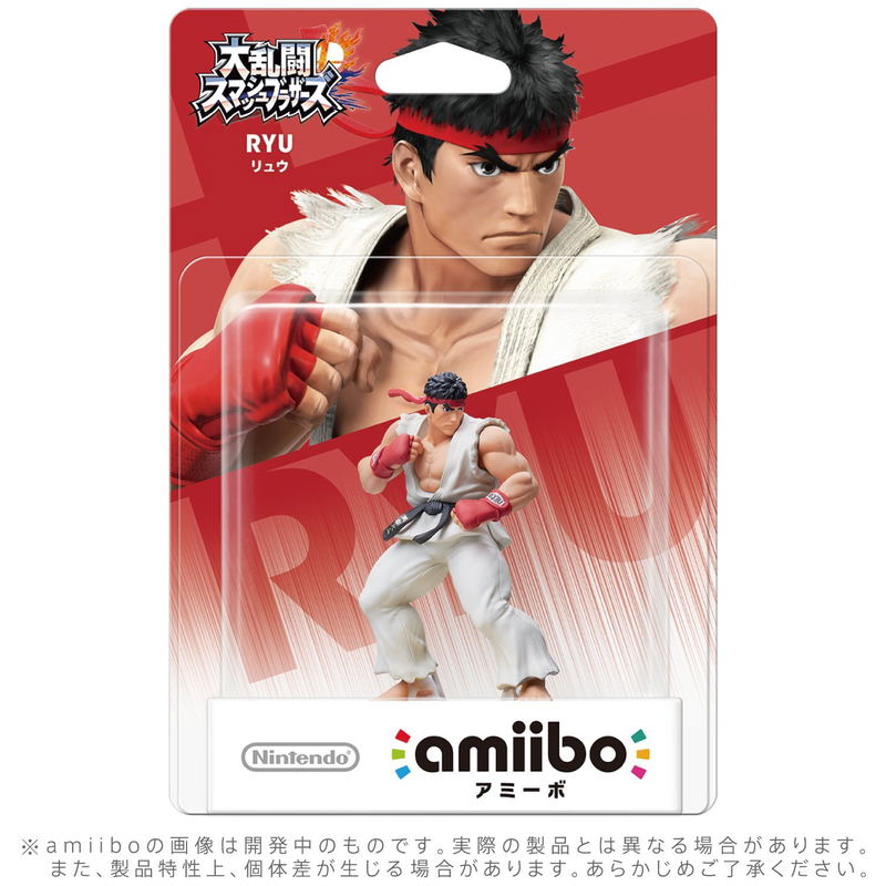 amiibo Super Smash Bros. Series Figure (Ryu) (Re-run) image 1