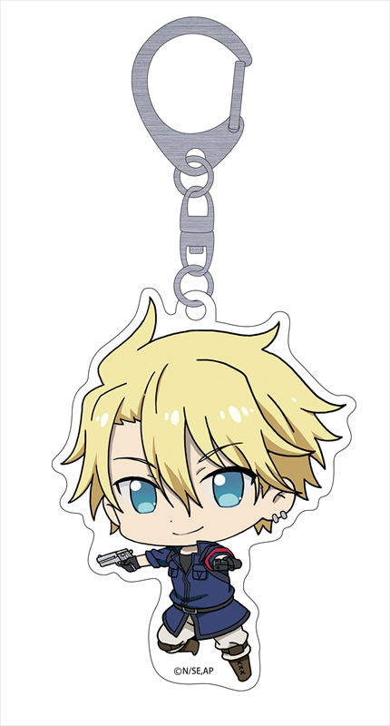 Aoharu x Machinegun Puchikko Acrylic Key Chain: Matsuoka Masamune image 1