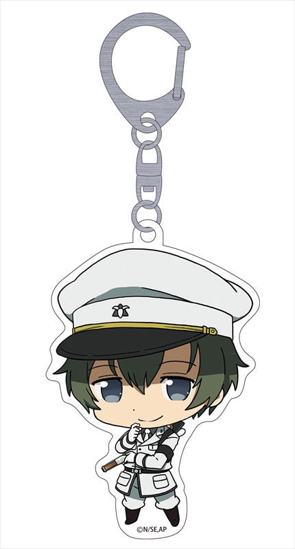 Aoharu x Machinegun Puchikko Acrylic Key Chain: Midori Nagamasa image 1