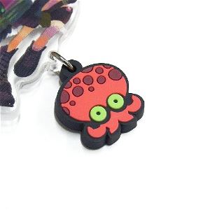 Splatoon Acrylic Key Chain with Squid Rubber: Octoling