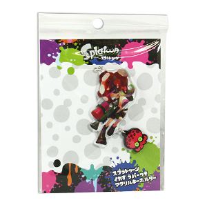 Splatoon Acrylic Key Chain with Squid Rubber: Octoling