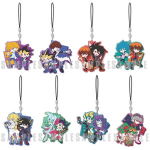 Yu-Gi-Oh! Series Pair Clear Rubber Strap (Set of 8 pieces)_