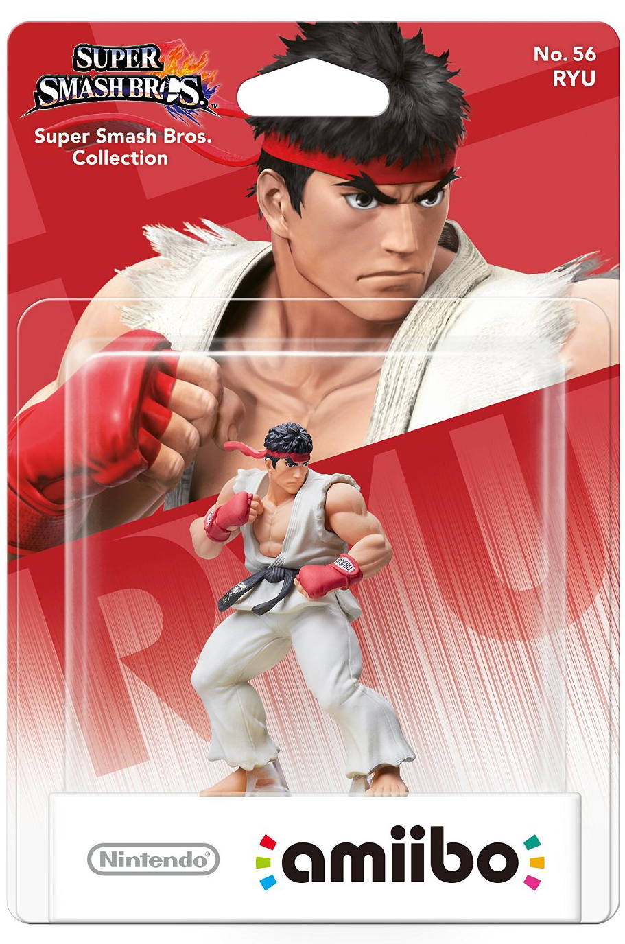 amiibo Super Smash Bros. Series Figure (Ryu) for Wii U, New Nintendo ...