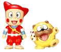 EX Alloy Plus+ Ninja Hattori-kun: Shinzo & Shishimaru thumbnail 1